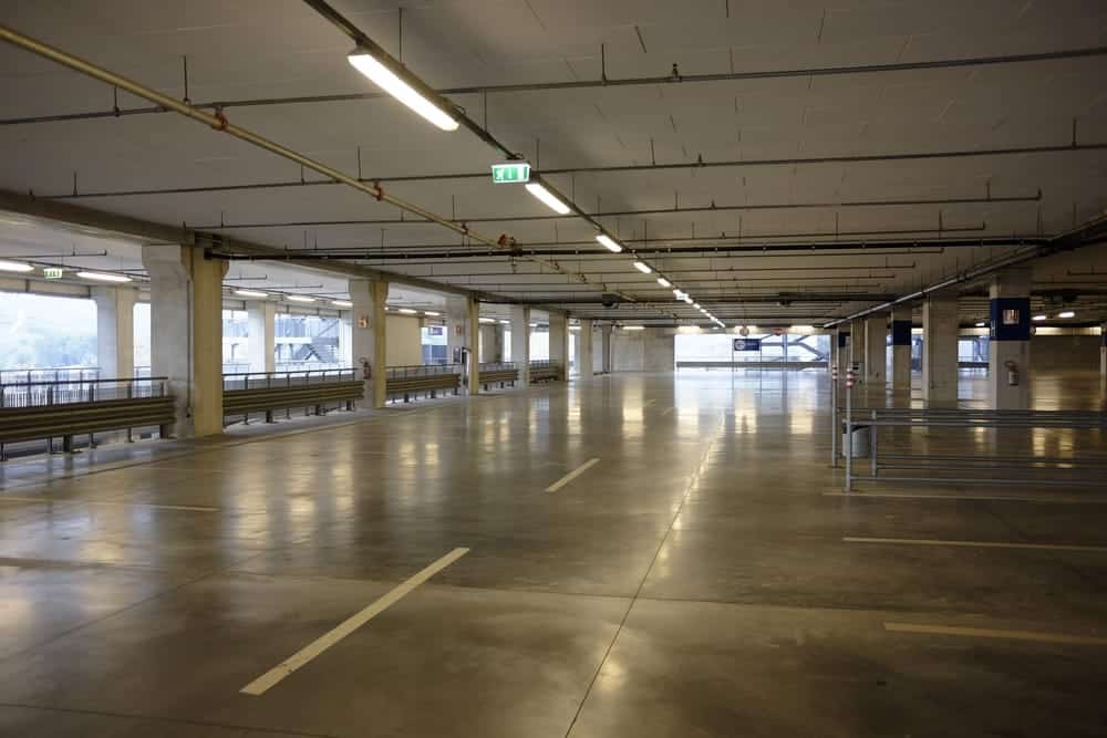 empty parking sturcture