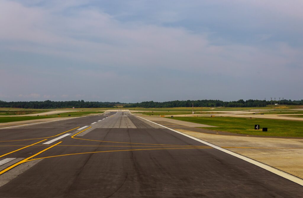 municipal airport runway