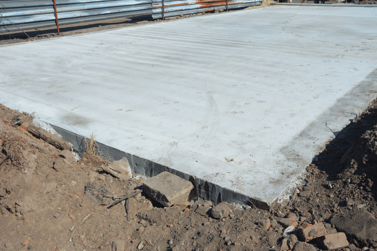 expanding foam under concrete slab