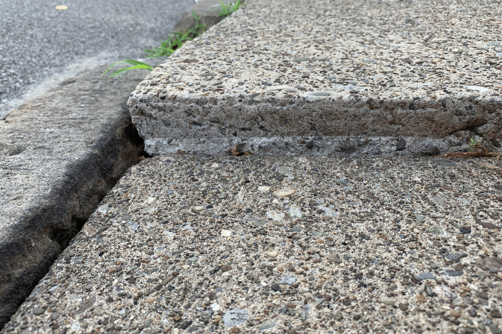 Curb Repair Dallas - Settled Curb Repair Dallas - Sunken Curb Repair Dallas - Sunken Public Sidewalk Repair Dallas