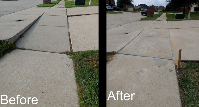 Driveway Concrete Leveling Dallas - Driveway Concrete Raising Dallas - Driveway Concrete Lifting Dallas - Driveway Concrete Repair Dallas - 5