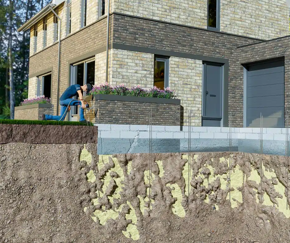 Commercial Construction Soil Stabilization Dall - Commercial Foundation Soil Stabilization Dallas - Commercial Foam Soil Injection Dallas - Commercial Foundation Stabilization Dallas