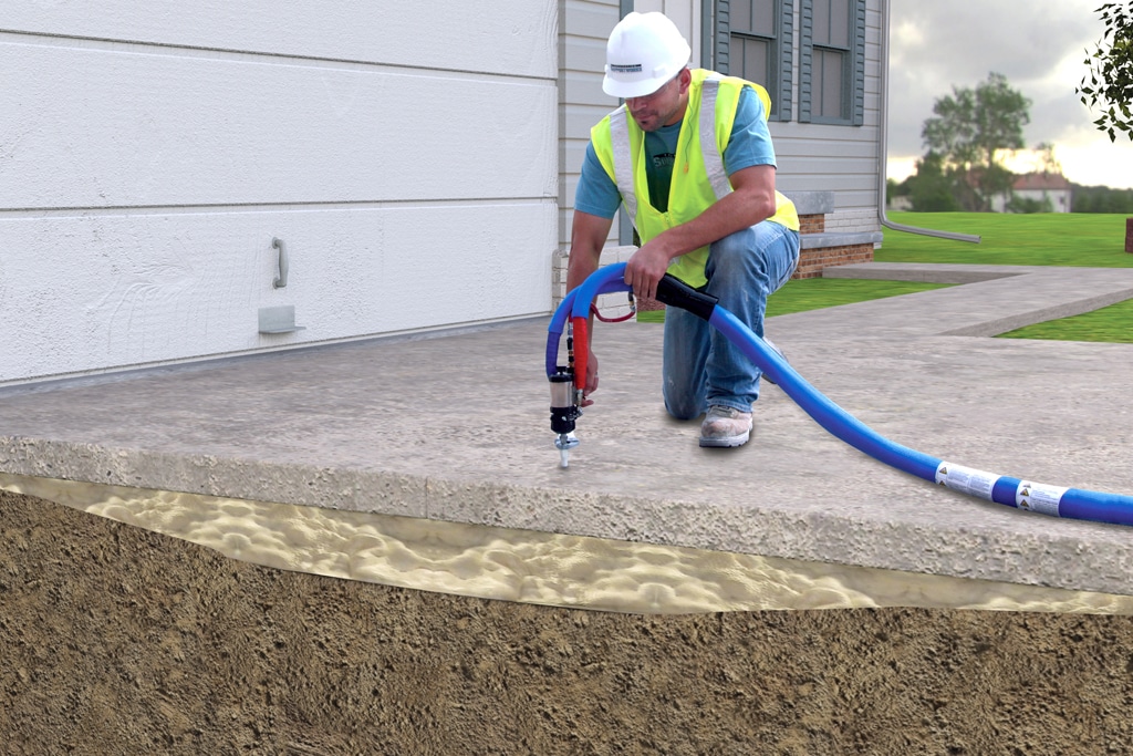 Concrete Leveling Services Dallas Fort Worth - Concrete Leveling Near Me - Concrete Leveling Contractor - Concrete Repair Contractor - Concrete Raising