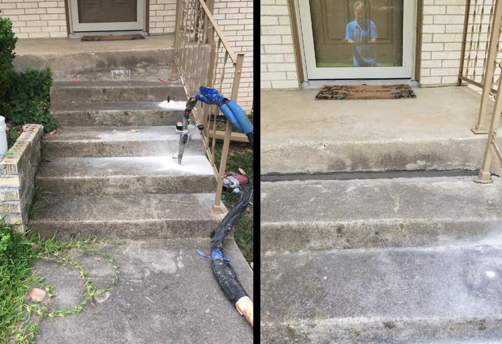 Concrete Step Repair Dallas Fort Worth - Concrete Stair Repair Dallas Fort Worth - Concrete Stairway Repair Dallas Fort Worth