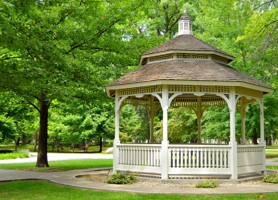 Sinking Gazebo Repair Dallas - Gazebo Concrete Repair Dallas - Gazebo Concrete Raising Dallas - Gazebo Concrete Leveling Dallas - Gazebo Concrete Lifting Dallas