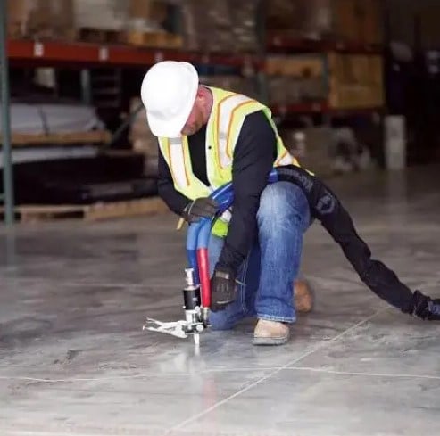 Warehouse Floor Stabilization Dallas - Warehouse Floor Repair Dallas - Slab On Grade Foundation Repair Dallas - Concrete Floor Sinking Repair Dallas