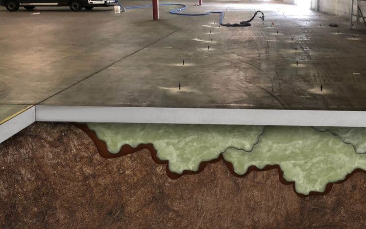 Void Under Concrete Floor Repair Dallas - Concrete Foundation Void Repair Dallas - Repair Empty Space Under Concrete Dallas - Void Fill Contractor Dallas