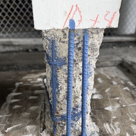 Parking Structure Pillar Repair - Parking Garage Pillar Repair - Parking Structure Column Repair - Parking Garage Column Repair - Dallas Fort Worth