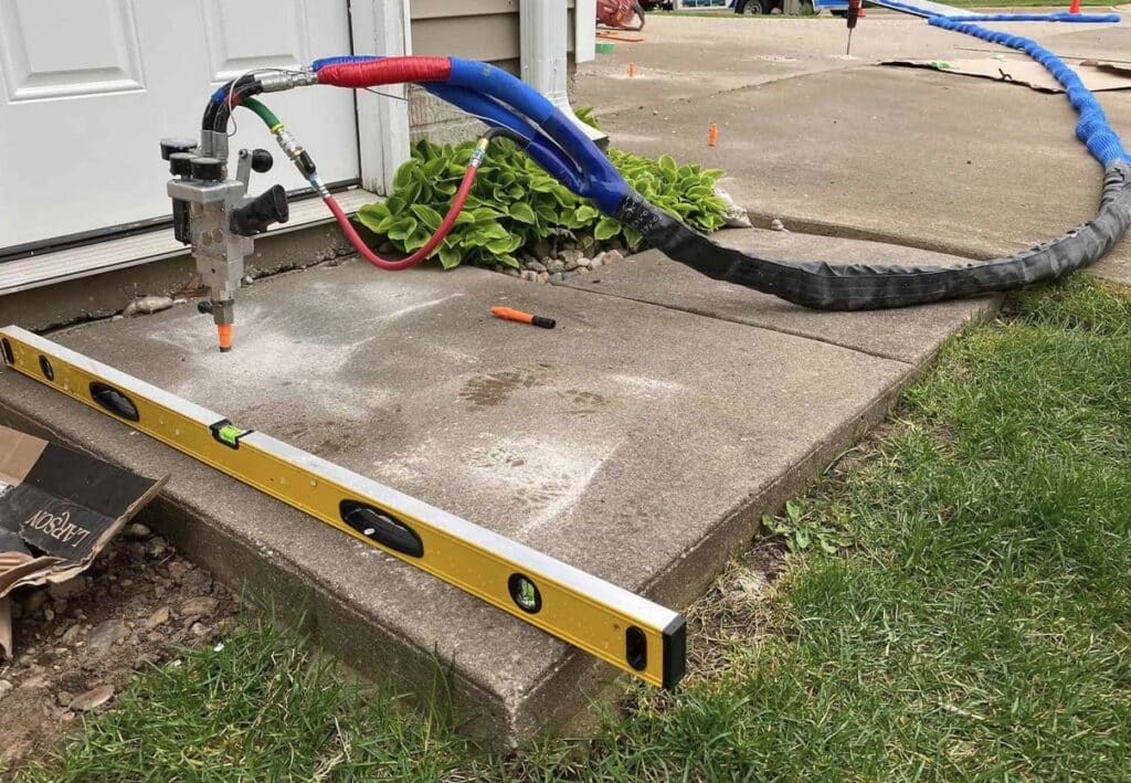 Polyurethane Foam Concrete Raising and Leveling Financing Dallas Fort Worth - Poly Leveling Financing Dallas Fort Worth - Polyfoam concrete leveling financing Dallas Fort Worth