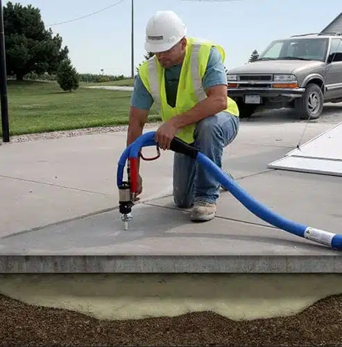 Polyurethane Foam Concrete Raising and Leveling Financing Dallas Fort Worth - Poly Leveling Financing Dallas Fort Worth - Polyfoam concrete leveling financing Dallas Fort Worth